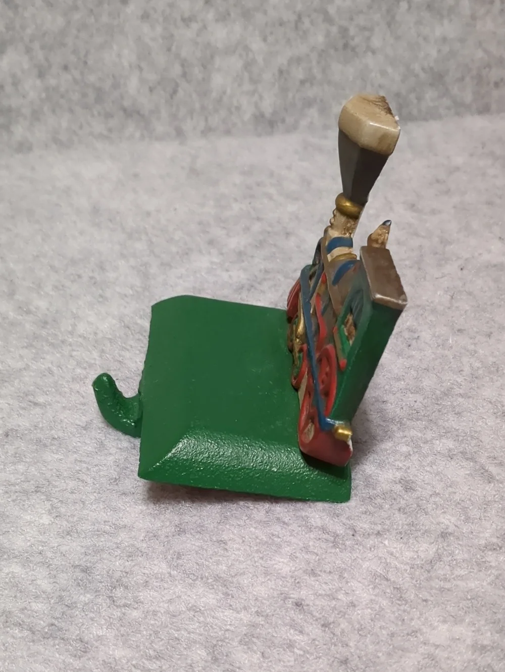 Midwest train engine cast iron stock hanger NIB